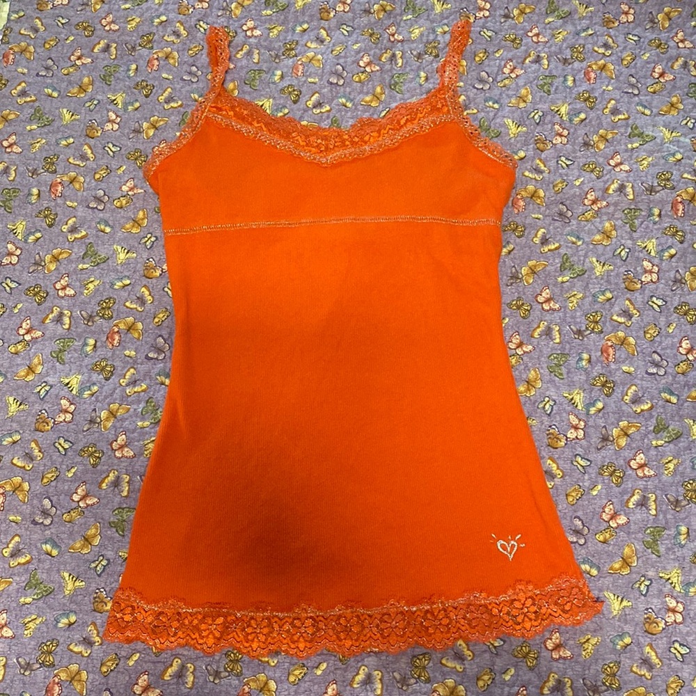 Y2K Justice Lace Camisole Tank